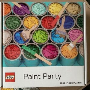 1000pc Puzzle - Lego Paint Party